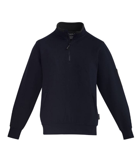 Picture of Syzmik, Mens 1/4 Zip Brushed Fleece